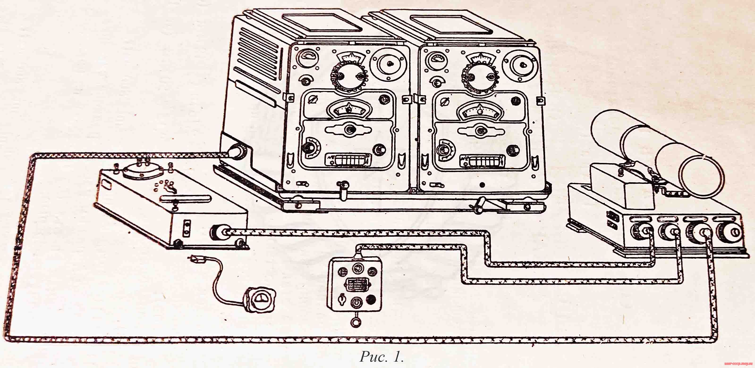 Рисунок 1. Внешний вид радиопередатчика Р-805.
