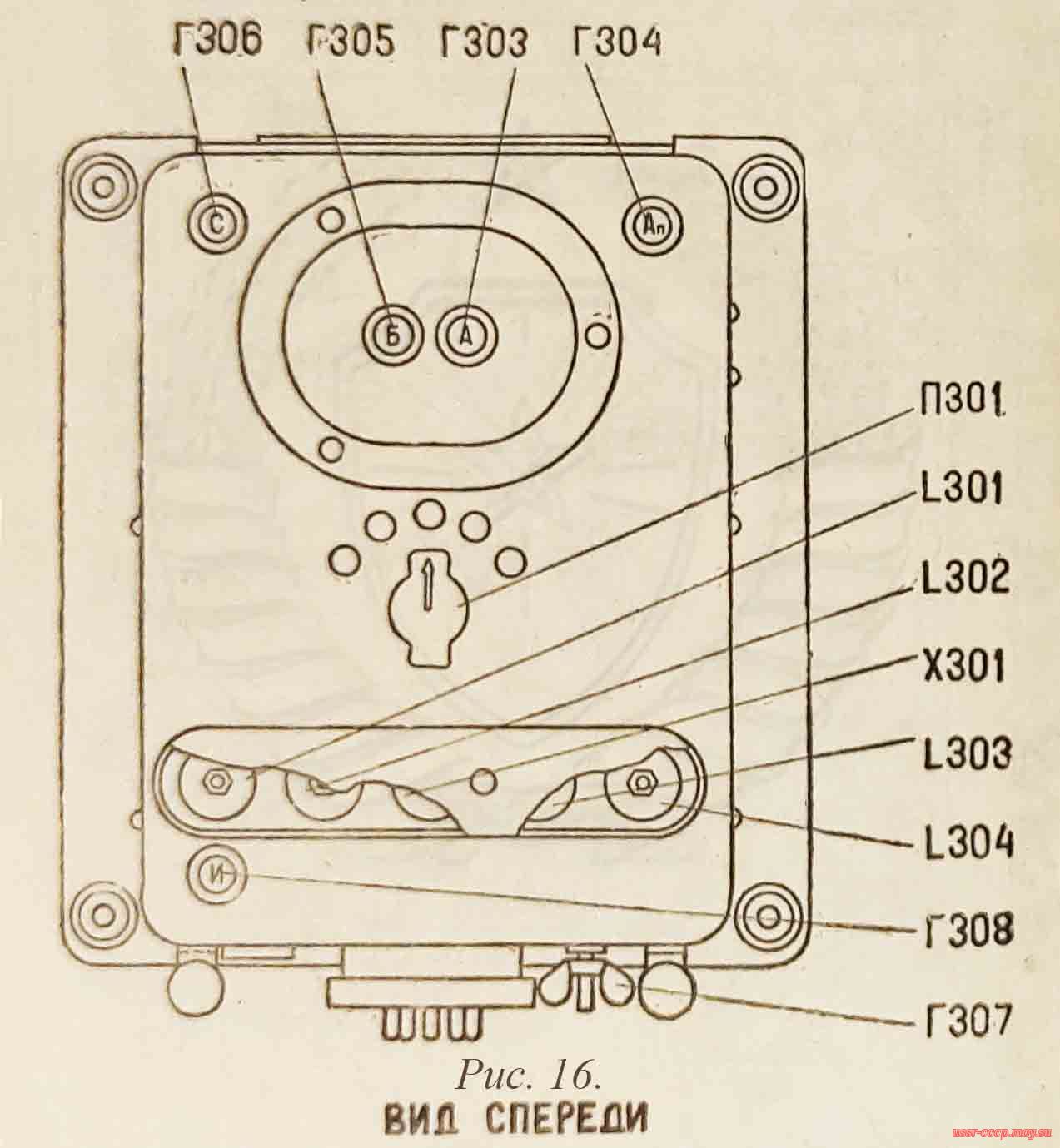Рисунок 16. Антенный элемент, радиопередатчика Р-806.